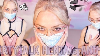 schmutzige Gespräche mit einem perversen Hentai-Mädchen