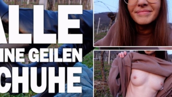 ? Geiler View! Und noch geilere Schuhe! UND überall Leute!! ?