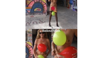 Outdoor Looner: Ballons reiben