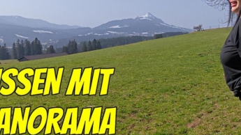 RIESIGER PISSSTRAHL mit „PANORAMABLICK“