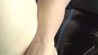 Tight swimsuit fuck with vib in bathtube