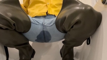 Da ist mir doch glatt die Pisse in die Jeans gelaufen, gut, dass ich Watstiefel anhatte