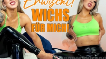 Erwischt – jetzt wichst du für mich!
