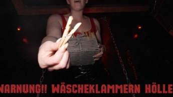 WARNUNG!! Wäscheklammern Hölle – Die härteste JOI Challenge für erbärmliche Loser Schwänzchen!
